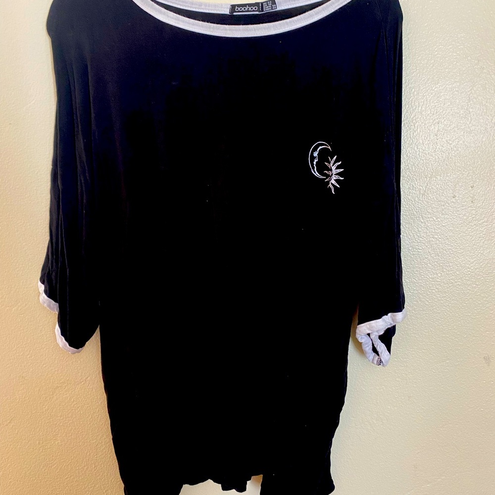Plus Size Moon &Sun tshirt